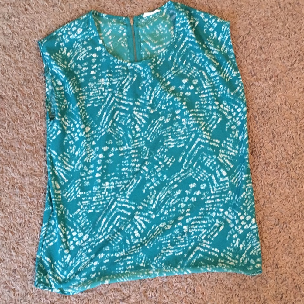 Blue blouse